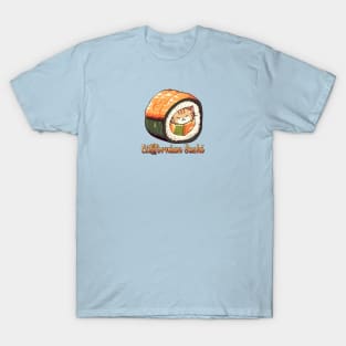 Catifornian sushi roll Orange Cat T-Shirt